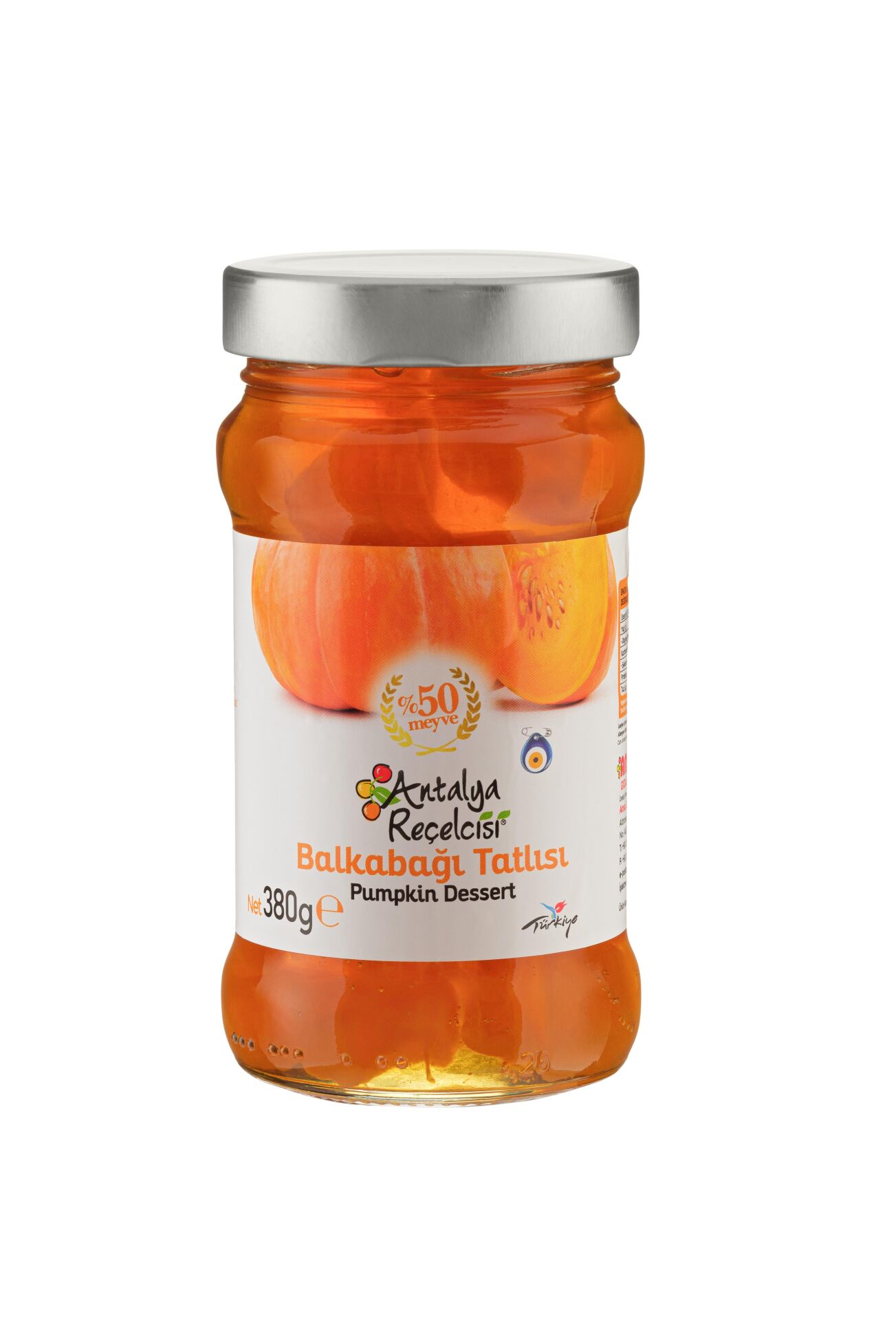 Antalya Reçelcisi Balkabağı Tatlısı 380g Klasik Seri