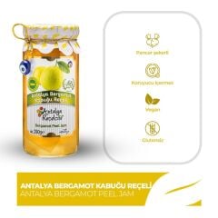 Antalya Reçelcisi Bergamot Kabuğu 290g Gurme Serisi