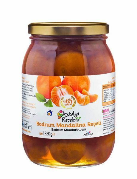 Antalya Reçelcisi Bodrum Mandalina Reçeli 1850g