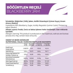 Antalya Reçelcisi Böğürtlen Reçeli 290g Gurme Serisi