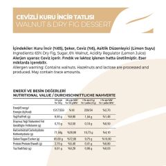 Antalya Reçelcisi Cevizli Kuru İncir Tatlısı 290g Gurme Serisi