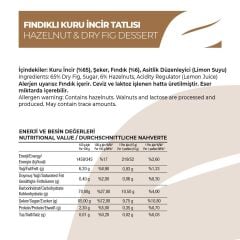 Antalya Reçelcisi Fındıklı Kuru İncir Reçeli 290g Gurme Serisi