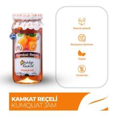 Antalya Reçelcisi Kamkat Reçeli 290g Gurme Serisi