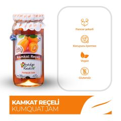 Antalya Reçelcisi Kamkat Reçeli 290g Gurme Serisi