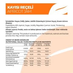 Antalya Reçelcisi Kayısı Reçeli 290g Gurme Serisi