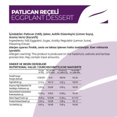 Antalya Reçelcisi Patlıcan Tatlısı 290g Gurme Serisi