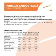 Antalya Reçelcisi Portakal Kabuğu Reçeli 290g Gurme Serisi