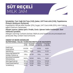 Antalya Reçelcisi Süt Reçeli 290g Gurme Serisi