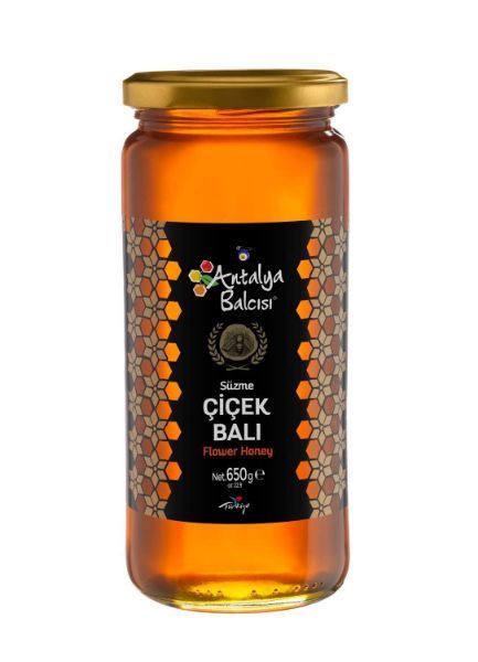 Antalya Reçelcisi Süzme Çiçek Balı 650g