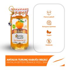 Antalya Reçelcisi Turunç Kabuğu Reçeli 290g Gurme Serisi