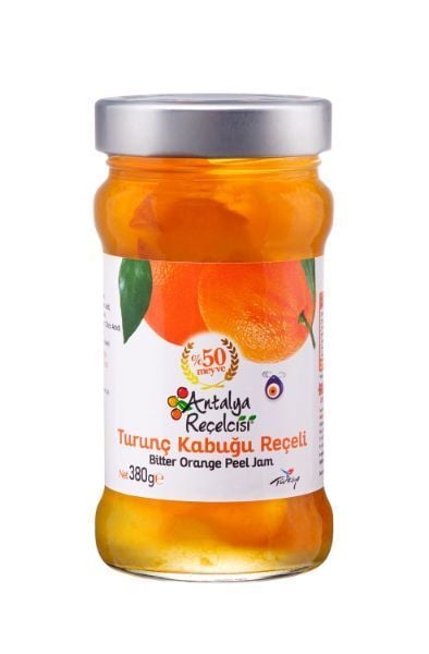 Antalya Reçelcisi Turunç Kabuğu Reçeli 380g Klasik Seri