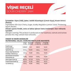 Antalya Reçelcisi Vişne Reçeli 290g Gurme Serisi