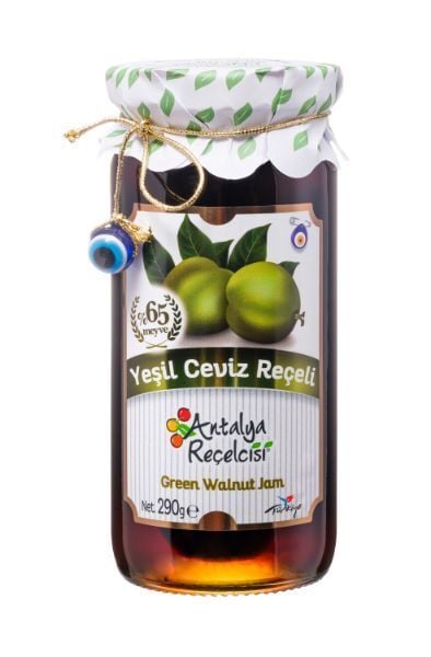Antalya Reçelcisi Yeşil Ceviz Reçeli 290g Gurme Serisi