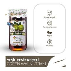 Antalya Reçelcisi Yeşil Ceviz Reçeli 290g Gurme Serisi