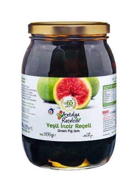 Antalya Reçelcisi Yeşil İncir Reçeli 1850g
