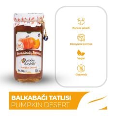 Antalya Reçelcisi Balkabağı Tatlısı 290g Gurme Serisi