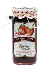 Antalya Reçelcisi Acı Biberli Çilek Reçeli 290g Gurme Serisi