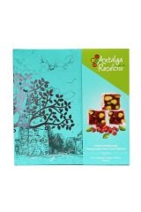 Antalya Reçelcisi Nar Aromalı Antep Fıstıklı Pudralı Lokum 350 gr