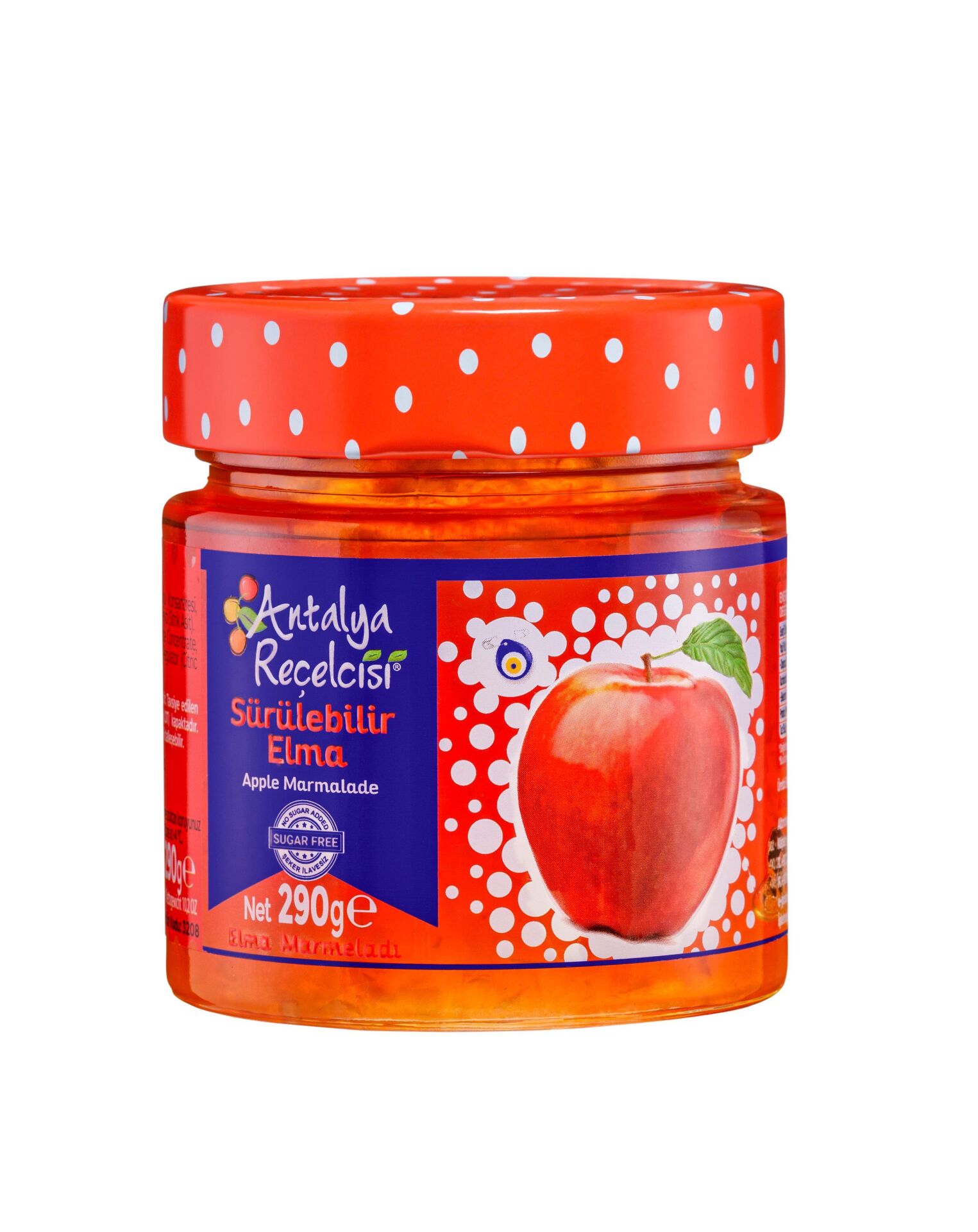 Antalya Reçelcisi Sürülebilir Elma Marmeladı 290 Gr