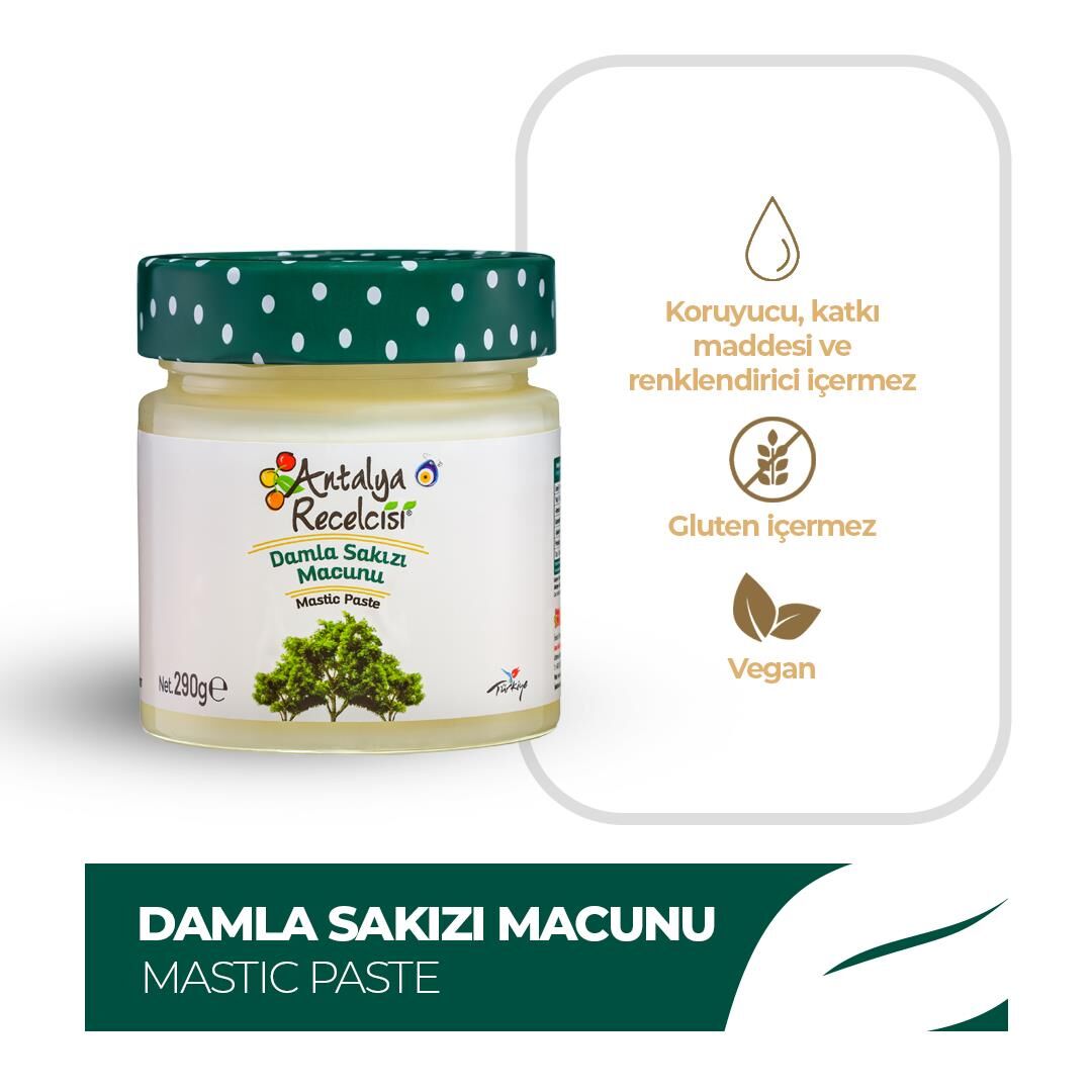 Damla Sakızı Macunu 290g - Saf Aroma, Özgün Tarif