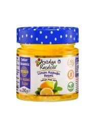 Antalya Reçelcisi Limon Kabuğu Reçeli 290g Şekeri Meyveden