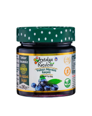 Antalya Reçelcisi Yaban Mersini Reçeli 290g Şekeri Meyveden