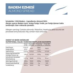 Antalya Reçelcisi 225g Badem Ezmesi | Katkısız Lezzet