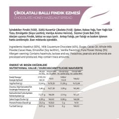 Antalya Reçelcisi 225g Çikolatalı Ballı Fındık Ezmesi | Doğal Enerji