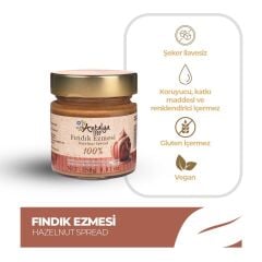 Antalya Reçelcisi 250g Fındık Ezmesi | Gerçek ve Yoğun Tat