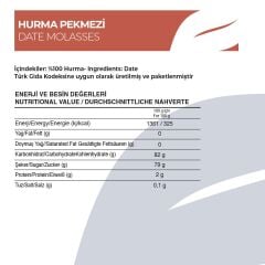 Antalya Reçelcisi 290g Hurma Pekmezi | Geleneksel Lezzet
