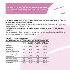Sürülebilir Chialı Çilek | Şekeri Meyveden | Meyvele Ye!  Antalya Reçelcisi