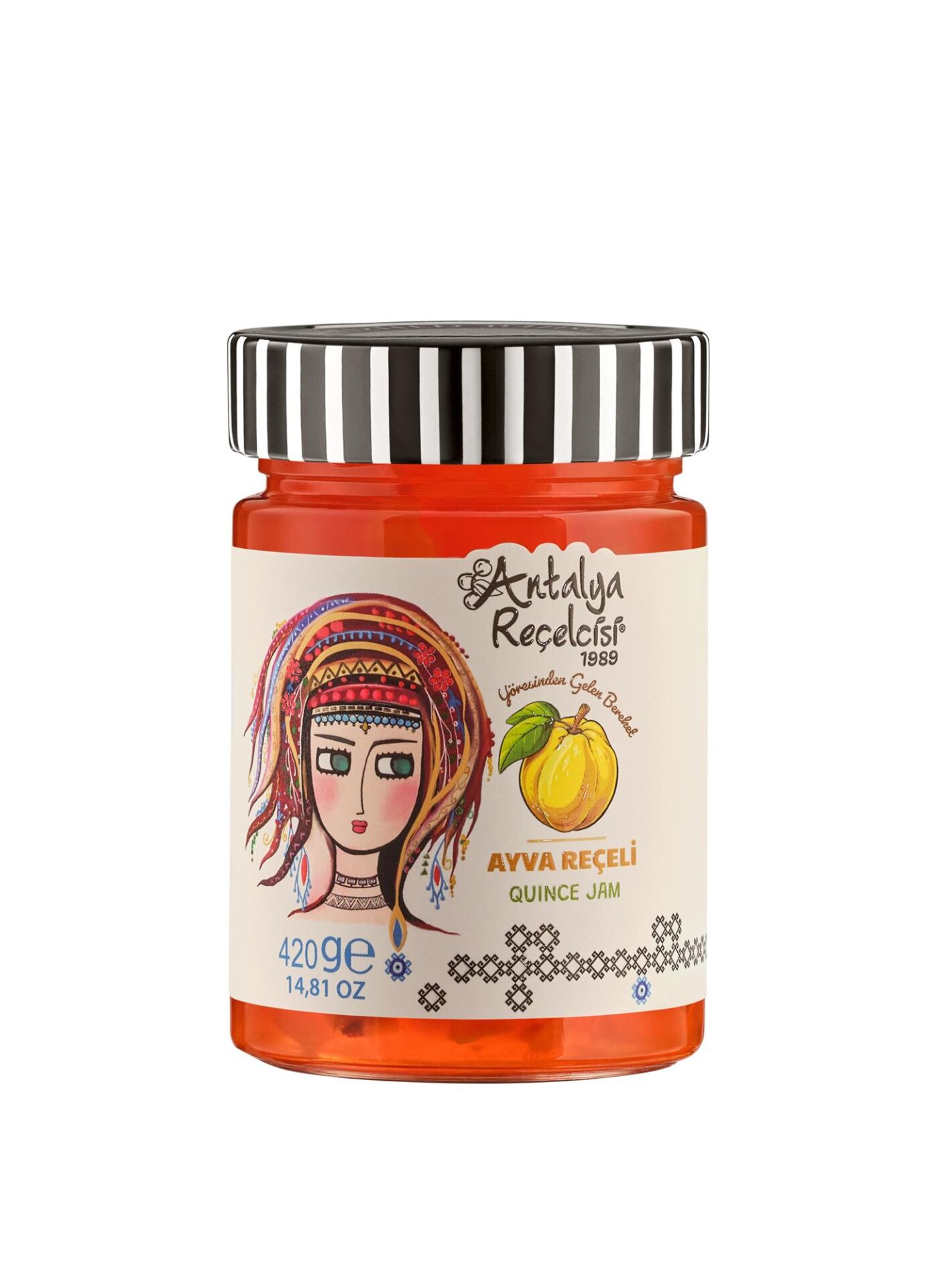 Antalya Reçelcisi Ayva Reçeli 420g Yörük Seri