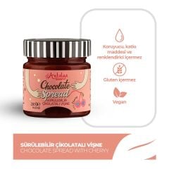 Antalya 1989 Sürülebilir Çikolatalı Vişne 290g | Antalya Reçelcisi