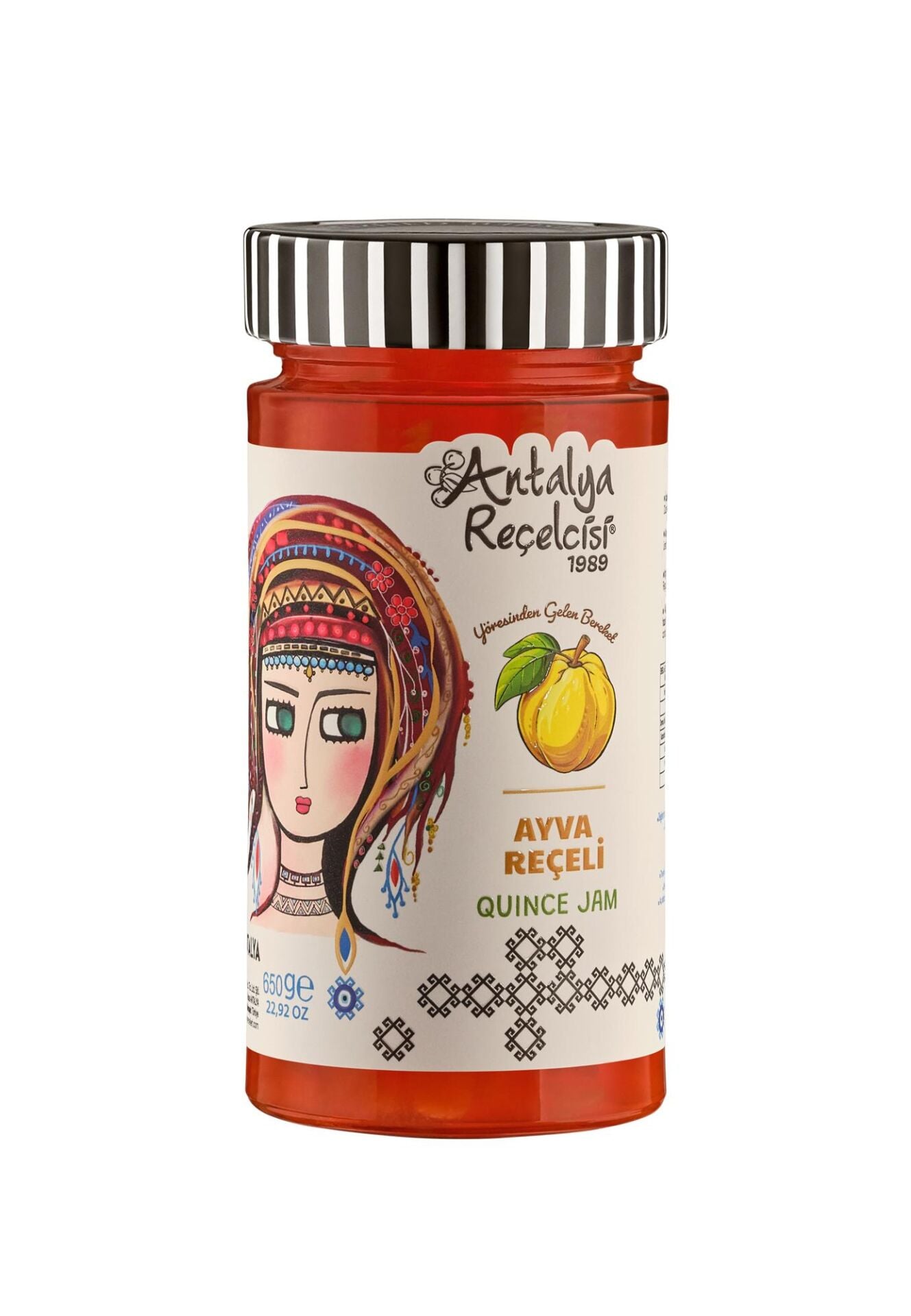 Antalya Reçelcisi Ayva Reçeli 650g Yörük Seri