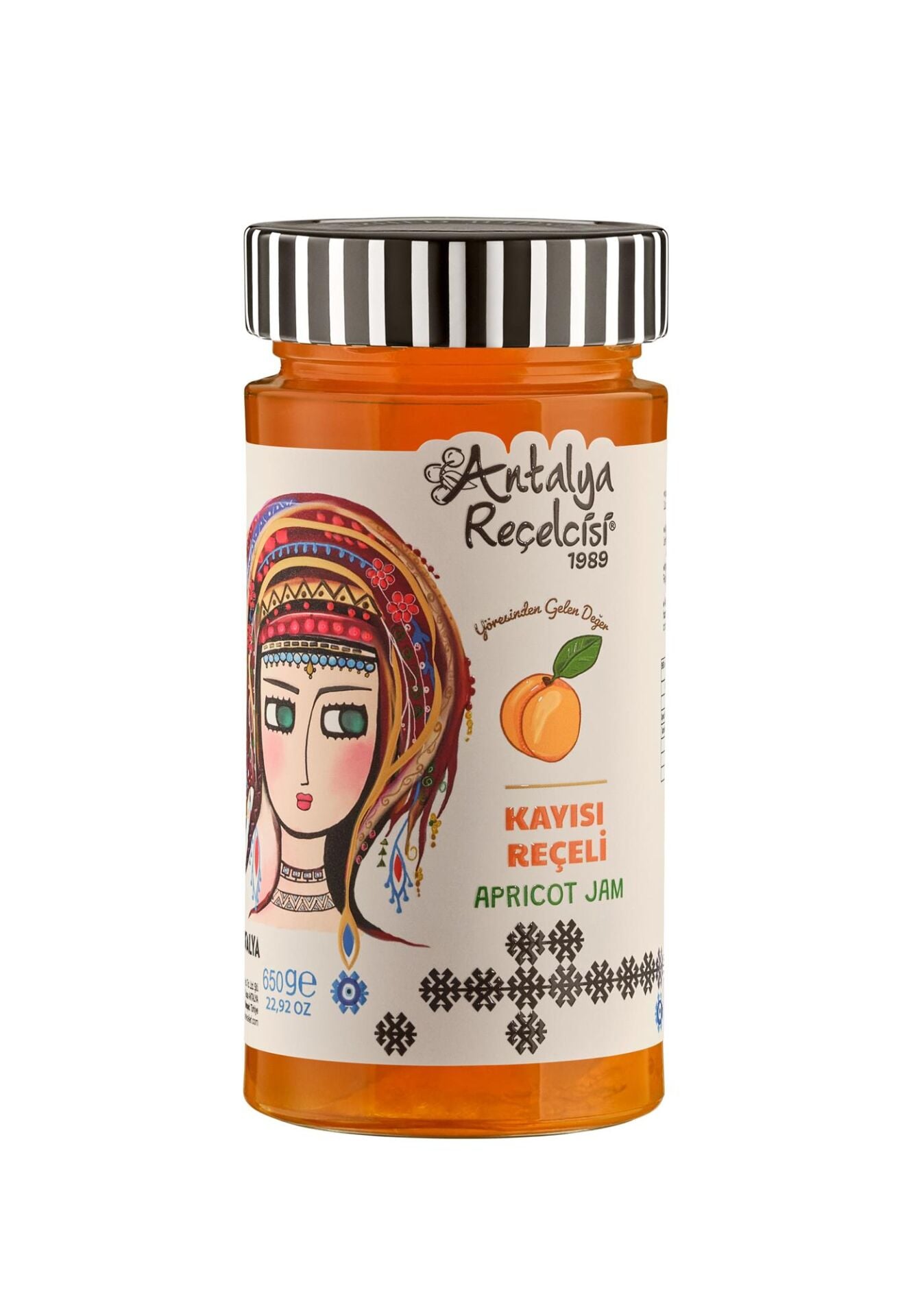 Antalya Reçelcisi Kayısı Reçeli 650g Yörük Seri